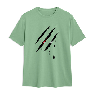 T-shirts d'été pour hommes du Pakistan les plus vendus, imprimés par transfert thermique, 100 % coton, respirants, coupe décontractée - Product Image 4