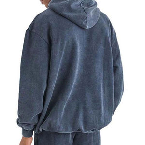 Survêtement Homme Hiver Imprimé Streetwear à Capuche 100% Coton Léger Séchage Rapide Effet Délavé Respirant Polaire pour la Course - Product Image 6