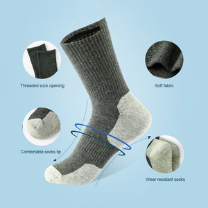 Calcetines Deportivos Transpirables de Invierno, con Logotipo en el Puño Inferior, para Jóvenes, para Entrenamiento Diario, Baloncesto, Fútbol - Product Image 5