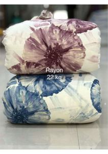 ผ้าเรยอนเนื้อบางเบา 110 GSM 100% พิมพ์ลายแบบดิสชาร์จ แห้งเร็ว ผ้าทอสำหรับตัดเย็บเสื้อผ้าสตรี ชุดเดรส เบลเซอร์ ไซส์ 43/44 ขนาดกว้าง - Product Image 6