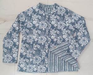 Chaqueta Reversible Acolchada de Algodón Hecha a Mano para Mujer, Ropa Exterior Informal de Primera Calidad, Fabricante de Marca Privada, Exportación - Product Image 2