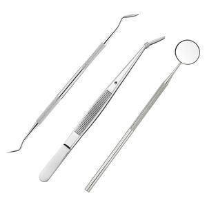 ชุดเครื่องมือขจัดคราบฟัน เครื่องมือทำฟันสแตนเลส ชุดอุปกรณ์ขจัดหินปูนและคราบหินปูน ยี่ห้อ Mahfooz Instrument - Product Image 3