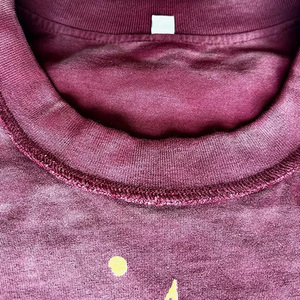 เสื้อยืดโอเวอร์ไซส์ทรงครอป แขนสั้น คอกลม ผ้าเจอร์ซีย์คอตตอน สไตล์สตรีท พิมพ์ลายตัวอักษร โลโก้ด้านหน้า พร้อมจำหน่ายออนไลน์ - Product Image 2