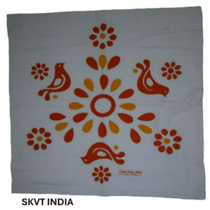 Serviette de cuisine en tissu de coton biologique à 100 %, motif floral, séchage rapide, impression numérique personnalisée, réutilisable, recyclable - Product Image 6