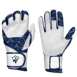 Gants de frappe de baseball de qualité supérieure en cuir synthétique, ajustement flexible, pour l'entraînement et les matchs de compétition. - Product Image 1