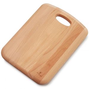 เขียงไม้ทรงสี่เหลี่ยมผืนผ้าพร้อมด้ามจับแบบสองด้านสำหรับหั่นอาหารในครัว - Product Image 4
