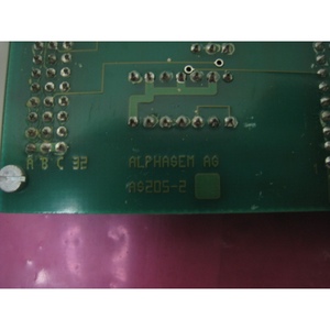 Carte de circuit imprimé adaptateur Alphasem AS205-2 POPU - Équipements et pièces semi-conductrices d'occasion fiables à l'échelle mondiale - Product Image 4