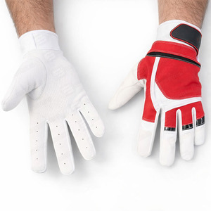 Guantes Profesionales de Béisbol para Bateo, Palma de Cuero Antideslizante, Guantes de Softbol para Hombres y Jóvenes, Equipo Deportivo - Product Image 1