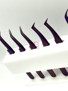 Juego de Pinzas para Pestañas de Acero Inoxidable Antiestáticas y Duraderas Personalizadas con Puntas Suaves de Precisión MAGMA BEAUTY - Product Image 2