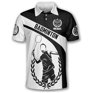 Maillot de badminton personnalisé par sublimation, séchage rapide, respirant, en polyester, tenue de sport, uniforme d'entraînement, vente en gros - Product Image 5