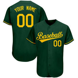 Maillot de baseball unisexe de qualité supérieure fabriqué au Pakistan, avec design imprimé, entièrement boutonné, 100 % polyester - Product Image 4