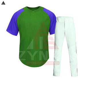 โรงงานขายส่งชุดเบสบอลแบบซับลิเมชั่นสำหรับผู้ชาย รุ่นใหม่มาแรง คุณภาพสูง รับผลิตชุดเบสบอลตามสั่ง - Product Image 3