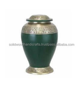 Urnes funéraires décoratives en laiton faites à la main pour hommes et femmes, urnes funéraires de haute qualité - Product Image 6