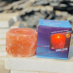 Lampe à sel porte-bougie la plus vendue, dernier design, en vente, fabriquée au Pakistan - Product Image 2