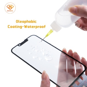 Verre de remplacement pour écran LCD tactile sans capteur IC avec colle OCA pour <span class=keywords><strong>iPhone</strong></span> 15 Pro Max X XS XR <span class=keywords><strong>11</strong></span> 12 13 14, panneau en cristal fissuré - Product Image 3