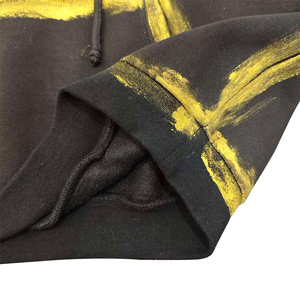 เสื้อฮู้ดโอเวอร์ไซส์พิมพ์ลายสกรีน ผ้าสโตนวอช 80% คอตตอน 20% โพลีเอสเตอร์ 400 แกรม หนักแน่น คุณภาพสูง - Product Image 3