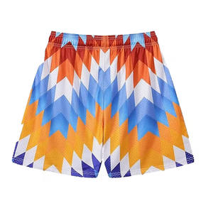 Shorts d'été personnalisés par sublimation, OEM, légers, faible MOQ, pour hommes, pour l'extérieur, collection printemps. - Product Image 6