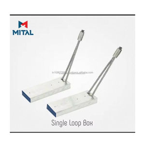 Boîte de jonction simple haute performance pour joints muraux et alignement de panneaux en béton, lien structurel en acier galvanisé - Product Image 2