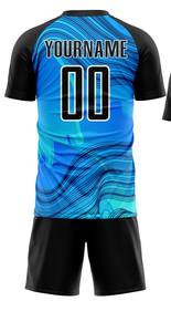 Uniforme de Fútbol para Hombre, Fácil de Lavar, Material Duradero, Transpirable, Cómodo, Antiarrugas, Ropa Casual - Product Image 3