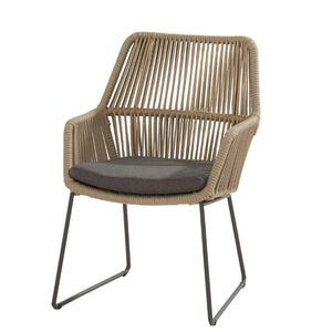 <b>Garden</b> Furniture Set Crafted from Solid Teak Wood with Reinforced Leg Structure Slatted <b>Table</b> Top and Wide Seating - Product Image 3