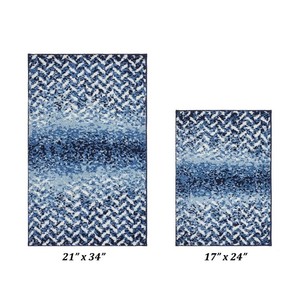 Tapis de bain absorbant à séchage rapide de couleur unie, fabriqué en Inde, en coton, pour l'extérieur, disponible en différentes couleurs - Product Image 3