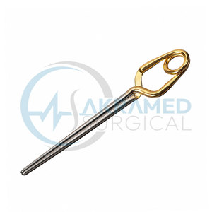 High Quality Yasargil Temporary Occlusion Clip 11mm Slightly Curved Jaw Stainless Steel <b>Neurosurgery</b> <b>Instrument</b> CE Certified - Product Image 5