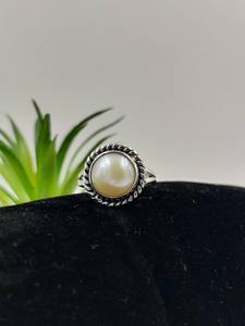 Anillo Delicado con Perla de Agua Dulce, Hecho a Mano, Plata de Ley 925, Chapado en Oro de 14K, Sin Níquel, Sin Plomo, Joyería Elegante para Regalo - Product Image 2