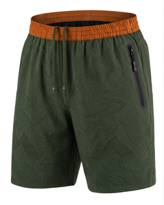 Pantalones Cortos Deportivos para Hombre de Último Diseño y Alta Calidad, con Bolsillos Delanteros, Transpirables, Cintura Media, Cierre con Cordón, 100% Algodón - Product Image 5