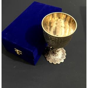 New Solid Brass Wine Goblet Royal Wine Cup Handmade Goblet Medieval Decor Gothic Chalice <b>Drinkware</b> Leak proof Elegent - Product Image 6