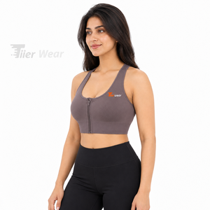 Ensemble de soutien-gorge de sport respirant Tiier Wear pour femmes, soutien-gorge de sport à maintien élevé pour l'entraînement et la gym, vente en gros - Product Image 2