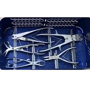 Orthopedic Veterinary Instrument Set for Dogs Plate Type with Reusable Syringes for Pet Care by <b>Blush</b> Surgical - Product Image 2