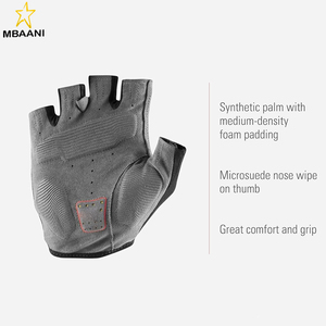 Guantes de Ciclismo sin Dedos para Hombre, con Acolchado de Gel Duradero y Ligeros - Product Image 3