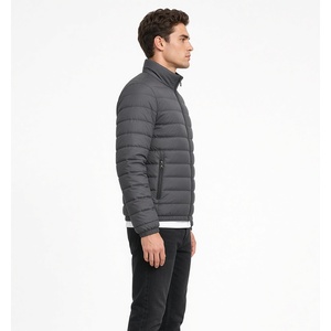Chaqueta de Invierno Acolchada para Hombre de Alta Calidad, 100% Plumón de Ganso, con Precio Competitivo, Chaqueta Acolchada de Lona para Hombre - Product Image 6