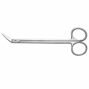 Ciseaux courts angulaires POTTS-SMITH 45 °   Longueur de la lame 1/2 pouce 1,3 cm Longueur totale 5-1/4 pouces 13,3 cm ZETOMEDPRO - Product Image 2