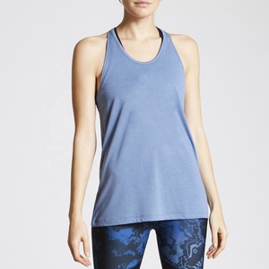 Women's <b>Racer</b> <b>Back</b> Fitness Tank <b>Top</b>-Yoga & Running Sportwear 100% Cotton Quick Dry & Breathable - Product Image 1