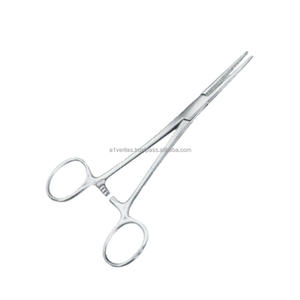Pinzas Arteriales Rectas y Curvas A-1 VERITAS Crile-Rankin de 16 cm, Instrumentos Quirúrgicos Reutilizables de Acero Inoxidable |   Portaagujas - Product Image 5