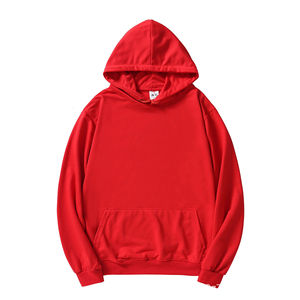 Nouveau sweat à capuche unisexe surdimensionné en polaire épaisse pour l'hiver, logo brodé personnalisé, streetwear, vente en gros - Product Image 4