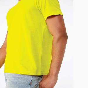Camisetas Básicas Edoor al por Mayor para Hombre y Mujer, 100% Algodón, Cuello Redondo, Suaves, Casuales, Estilo Urbano, Lisas para Impresión Personalizada - Product Image 5