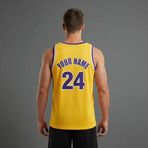 OEM ODM, Venta Caliente de Verano, 100% Poliéster, Logotipo Personalizado, Absorbe la Humedad, Transpirable, Talla Grande, Impresión Sublimada, Nombre y Número Personalizados - Product Image 2