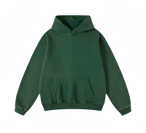 Sudadera con capucha para hombre, 100% algodón, de peso pesado, con lavado ácido, para pedidos al por mayor de marcas de streetwear estadounidenses - Product Image 1