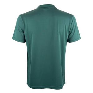 เสื้อกอล์ฟผู้ชายทรงหรู ผ้าโพลีเอสเตอร์/คอตตอน แขนสั้น แห้งเร็ว แบบเรียบ สำหรับเล่นกีฬาและสวมใส่เพื่อการส่งเสริมการขาย - Product Image 3