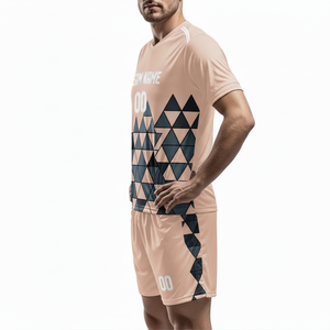 Camiseta de Fútbol Unisex de Manga Corta, Conjuntos de Uniformes de Fútbol Transpirables Personalizados, Ropa de Fútbol Personalizable de Alta Calidad para Adultos - Product Image 3