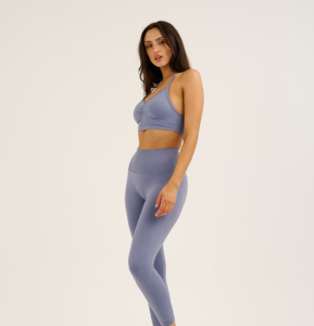 Legging de yoga pour femme, leggings doux à taille haute pour femme, pantalon de yoga moulant avec poches cargo - Product Image 2