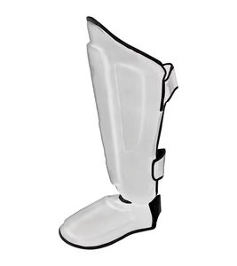 Espinilleras de Muay Thai, Protección Profesional, Cuero Sintético, Diseño Personalizable, Ajuste Universal, Ligeras - Product Image 2