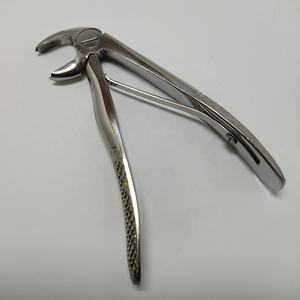 Forceps dentaires pédiatriques Klein Fig.6, manuels, de haute qualité, en acier inoxydable de qualité médicale, pinces d'extraction dentaire, poignée ergonomique - Product Image 1