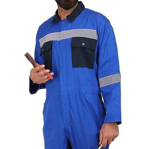 Combinaison de travail professionnelle unisexe, design supérieur, respirante, de haute qualité, coton/polyester, service OEM - Product Image 6