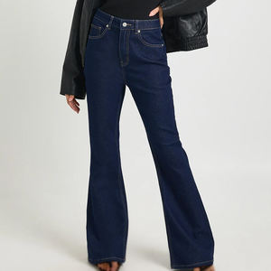 Fabricant OEM – Jeans droits en denim pour femme, style streetwear décontracté et tendance, avec nœuds et perles – Fournisseur pour commandes en gros - Product Image 5