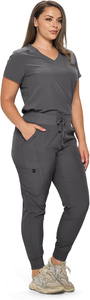 Vente en gros de blouses médicales unisexe en sergé de coton tricoté de haute qualité, sans couture, thermocollées, pour usage hospitalier, service OEM, Needle - Product Image 2