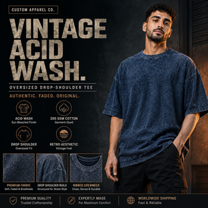Camiseta de Mezclilla Extra Grande para Hombre con Estampado de Letras en la Parte Delantera, Cuello Redondo, Manga Corta, Estilo Casual de Algodón Lavado - Product Image 6