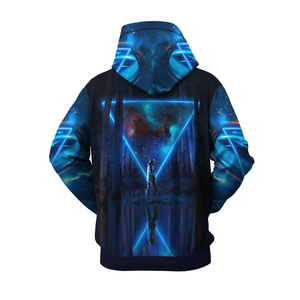 Zabex Sports Winter Knit <b>Fleece</b> <b>Hoodie</b> for Women Collection Custom Printed Warm Pullover <b>Hoodie</b> - Product Image 2